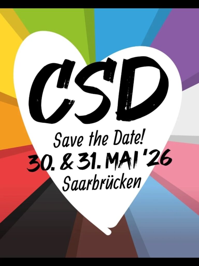 Ankündigung des Besuchs von Autor Oknov beim CSD Saarbrücken 2026