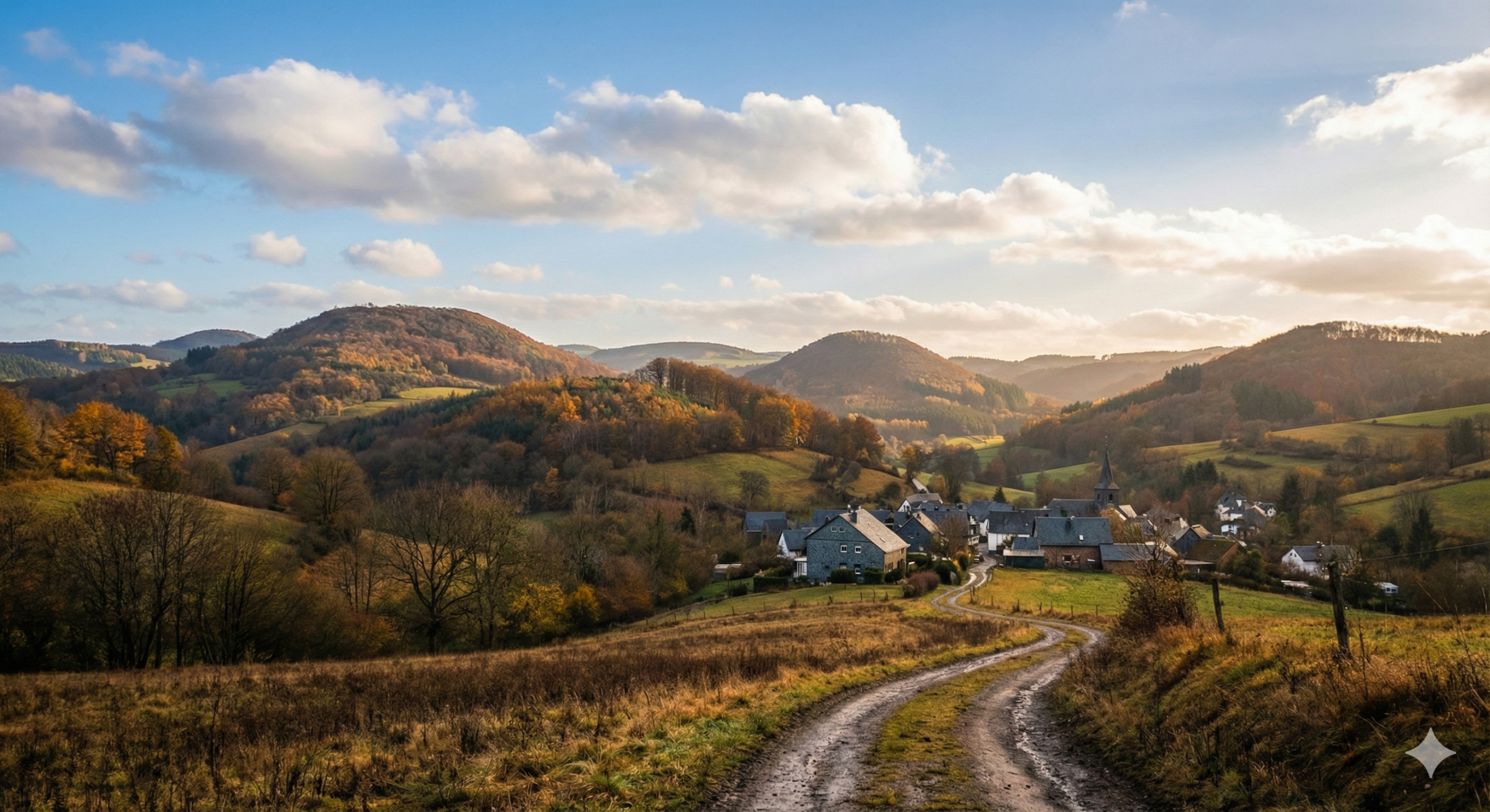 Die Eifel als Schauplatz von Kein Platz für Latzhosenliebe